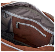 Roka Gatwick Small Recycled Canvas Duffle Bag - Chocolate Brown