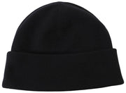 Fred Perry Classic Merino Wool Beanie - Black/Snow White