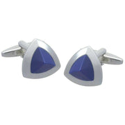 david-van-hagen-lapis-angular-shaped-cufflinks---bluesilver-34498416