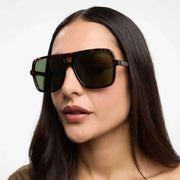 Barner Jake Glossy Sunglasses - Tortoise Brown