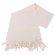 Bassin and Brown Grant Plain Scarf - Cream