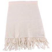 Bassin and Brown Grant Plain Scarf - Cream