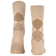 Chaussettes Burlington Whitby - Marron/Beige