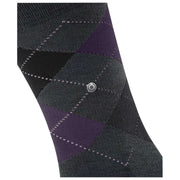Burlington Edinburgh Socks - Grey/Black