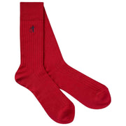 London Sock Company Merino Trio Coffret de 3 paires de chaussettes - Rouge/Marron