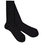 London Sock Company Merino Trio Coffret de 3 paires de chaussettes - Rouge/Marron