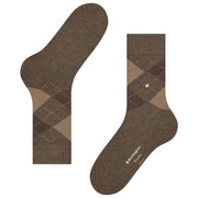 Chaussettes Burlington Dundee - Marron