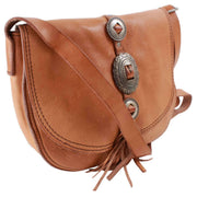 Campomaggi Linda Medium Crossbody Bag - Hazelnut Tan
