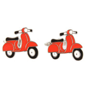 David Van Hagen Scooter Cufflinks - Red