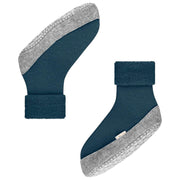 Falke Cosyshoe Slipper Socks - Venice Night Green
