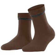 Falke Cuddle Pad Slipper Socks - Cappuccino Brown