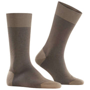 Chaussettes Falke Fine Shadow - Gris Argenté