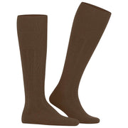 Chaussettes hautes Falke Lhasa Rib Knee - Cappucino Brown