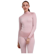 Falke Chemise ajustée à manches longues - Blanc cassé