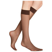 Falke Matt Deluxe 20 Denier Knee High Socks - Brenda Brown