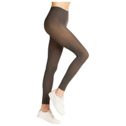 Legging Falke Pure Matt 50 Deniers - Gris Carbone