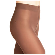 Collants Falke Pure Matt 50 Deniers - Marron Chocolat