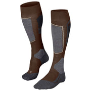 Chaussettes hautes de ski Falke SK4 Advanced - Acacia Brown