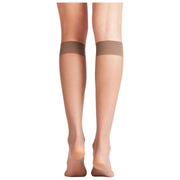 Falke Seidenglatt 15 Denier Chaussettes Hautes - Taupe Brown