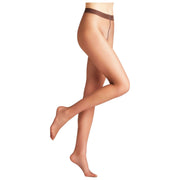 Falke Seidenglatt 15 Denier Tights - Chocolate Brown