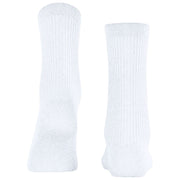 Falke Chaussettes Côtelées Brillantes - Blanc