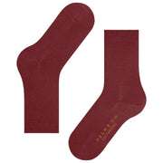 Falke Softmerino Socks - Henna Red