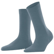 Chaussettes Falke Softmerino - Bleu Monument