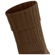 Falke Striggings Rib Boot Socks - Cappuccino Brown