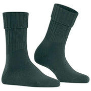 Falke Striggings Rib Boot Socks - Pine Grove Green