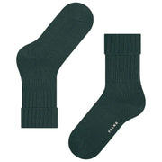 Falke Striggings Rib Boot Socks - Pine Grove Green