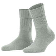 Falke Striggings Rib Boot Socks - Silver Grey