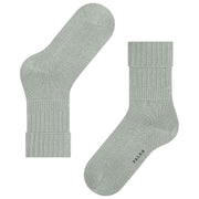 Falke Striggings Rib Boot Socks - Silver Grey