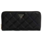 GUESS Juliet Large Zip Around Purse - Black