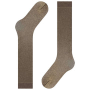 Falke Glitter 30 Denier Knee High Socks - Brown/Gold