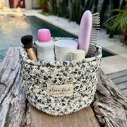 Moon Nude Spring Vanity Bucket - Bleu/Blanc/Vert