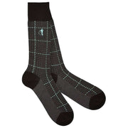London Sock Company Dash of Class 6-Pair Sock Box Set - Black/Grey