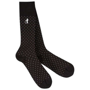 London Sock Company Dash of Class 6-Pair Sock Box Set - Black/Grey