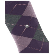 Chaussettes Burlington Marylebone - Violet/Gris