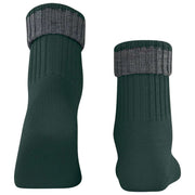 Chaussettes Burlington Plymouth - Vert/Gris