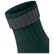 Chaussettes Burlington Plymouth - Vert/Gris