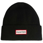 Hunter Acksley Ribbed Beanie - Black