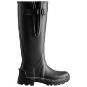 Hunter Balmoral Tall Adjustable Side Wellington Boots - Black