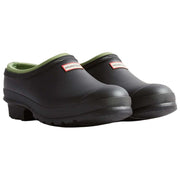 Hunter Gardener Neoprene Lined Clogs - Black