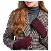 Gants thermiques Smartouch Isotoner - Bourgogne