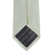 Knightsbridge Neckwear Check Tie and Pocket Square set - Green