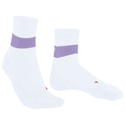 Falke RU Chaussettes de course stabilisatrices de compression - Woolwhite/Lilac