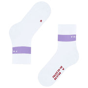 Falke RU Chaussettes de course stabilisatrices de compression - Woolwhite/Lilac