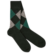 Chaussettes London Sock Company Highland Argyle - Vert