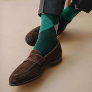 Chaussettes London Sock Company Highland Argyle - Vert
