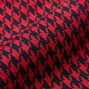 London Sock Company Chaussettes Jermyn St. Pied-de-Poule - Rouge